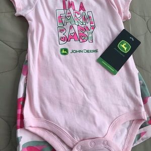 John Deere 12 month 2 pc outfit